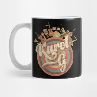 KAROL G // Music Tour Vintage Retro Style Mug